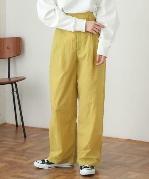 SENSE OF PLACE by URBAN RESEARCH / センスオブプレイス バイ アーバンリサーチ その他パンツ | ハイウエストタックパンツ | 詳細28