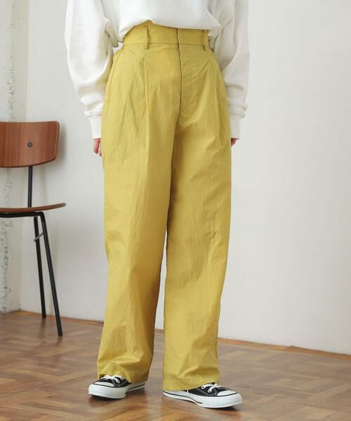 SENSE OF PLACE by URBAN RESEARCH / センスオブプレイス バイ アーバンリサーチ その他パンツ | ハイウエストタックパンツ | 詳細19