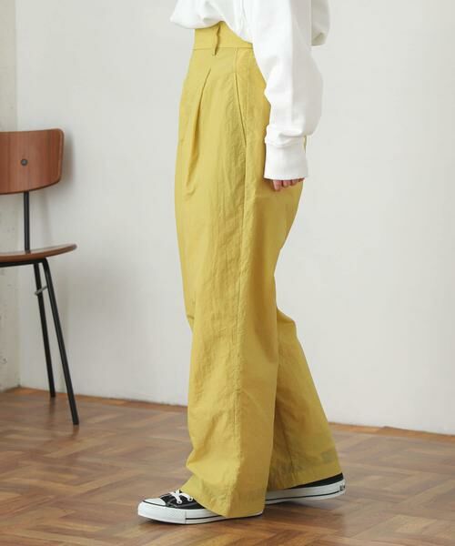 SENSE OF PLACE by URBAN RESEARCH / センスオブプレイス バイ アーバンリサーチ その他パンツ | ハイウエストタックパンツ | 詳細22
