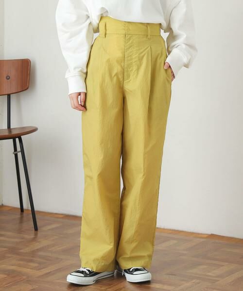 SENSE OF PLACE by URBAN RESEARCH / センスオブプレイス バイ アーバンリサーチ その他パンツ | ハイウエストタックパンツ | 詳細23