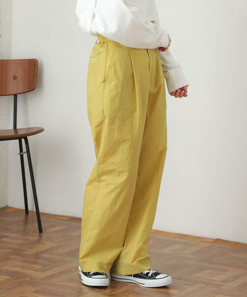 SENSE OF PLACE by URBAN RESEARCH / センスオブプレイス バイ アーバンリサーチ その他パンツ | ハイウエストタックパンツ | 詳細24