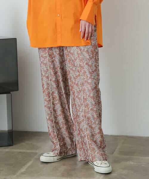 SENSE OF PLACE by URBAN RESEARCH / センスオブプレイス バイ アーバンリサーチ その他パンツ | アートフラワーパイピングパンツ | 詳細1