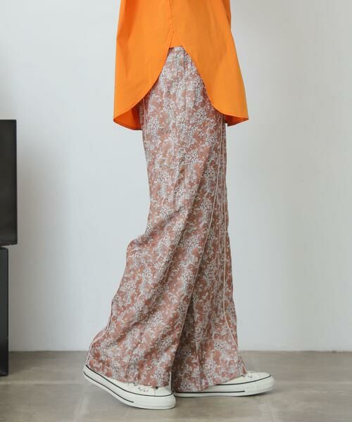SENSE OF PLACE by URBAN RESEARCH / センスオブプレイス バイ アーバンリサーチ その他パンツ | アートフラワーパイピングパンツ | 詳細3