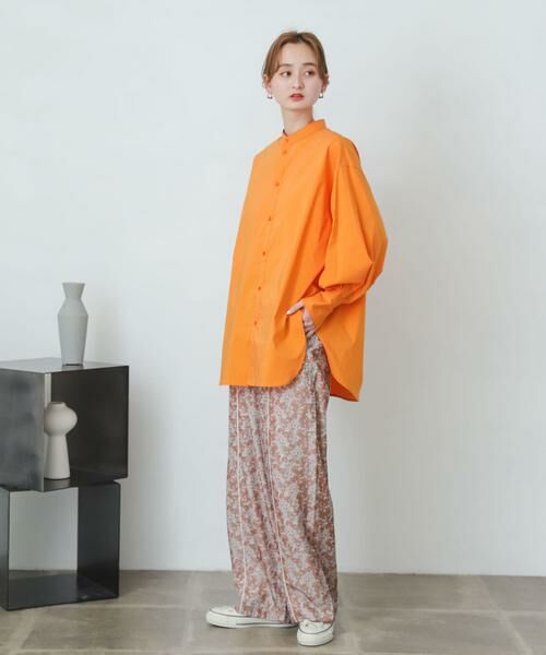 SENSE OF PLACE by URBAN RESEARCH / センスオブプレイス バイ アーバンリサーチ その他パンツ | アートフラワーパイピングパンツ(イエロー系その他)