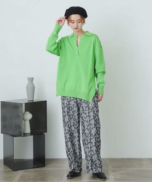 SENSE OF PLACE by URBAN RESEARCH / センスオブプレイス バイ アーバンリサーチ その他パンツ | アートフラワーパイピングパンツ | 詳細16