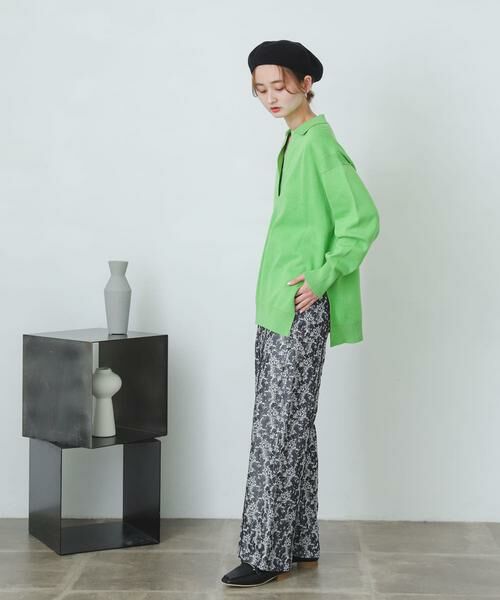 SENSE OF PLACE by URBAN RESEARCH / センスオブプレイス バイ アーバンリサーチ その他パンツ | アートフラワーパイピングパンツ | 詳細17