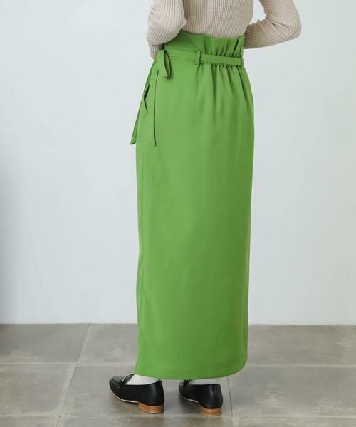 SENSE OF PLACE by URBAN RESEARCH / センスオブプレイス バイ アーバンリサーチ スカート | 『XS・TALL展開あり』カルゼハイウエストラップスカート | 詳細1