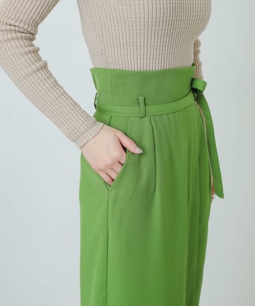 SENSE OF PLACE by URBAN RESEARCH / センスオブプレイス バイ アーバンリサーチ スカート | 『XS・TALL展開あり』カルゼハイウエストラップスカート | 詳細12