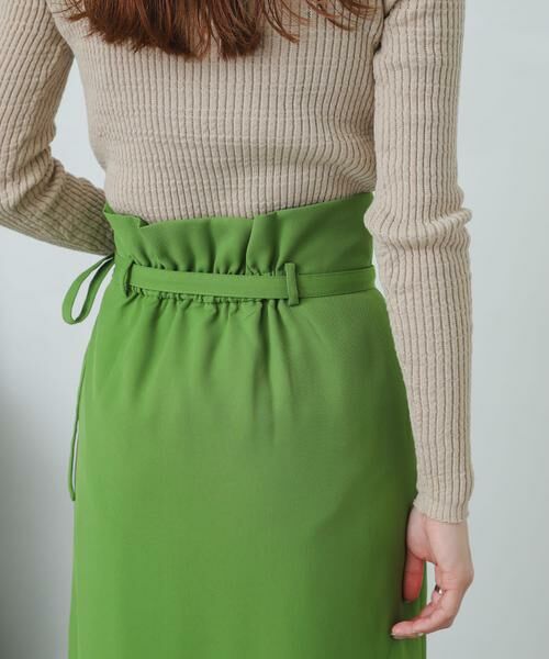 SENSE OF PLACE by URBAN RESEARCH / センスオブプレイス バイ アーバンリサーチ スカート | 『XS・TALL展開あり』カルゼハイウエストラップスカート | 詳細13