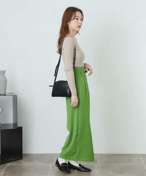 SENSE OF PLACE by URBAN RESEARCH / センスオブプレイス バイ アーバンリサーチ スカート | 『XS・TALL展開あり』カルゼハイウエストラップスカート | 詳細6