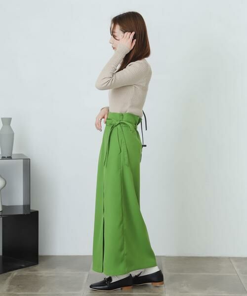 SENSE OF PLACE by URBAN RESEARCH / センスオブプレイス バイ アーバンリサーチ スカート | 『XS・TALL展開あり』カルゼハイウエストラップスカート | 詳細8