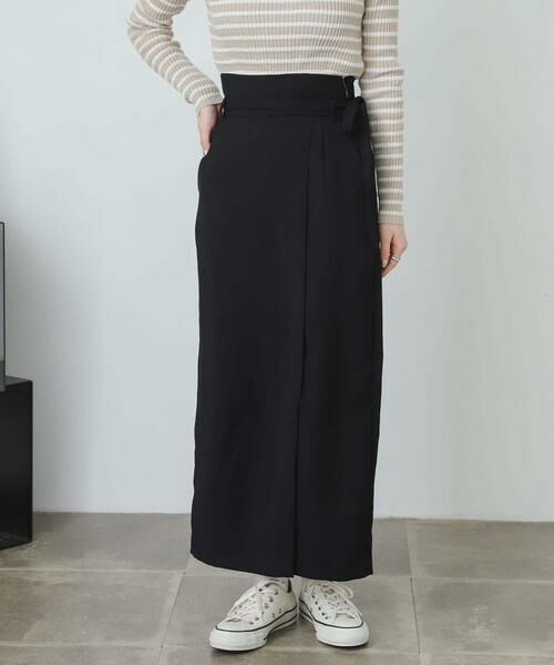 SENSE OF PLACE by URBAN RESEARCH / センスオブプレイス バイ アーバンリサーチ スカート | 『XS・TALL展開あり』カルゼハイウエストラップスカート | 詳細18