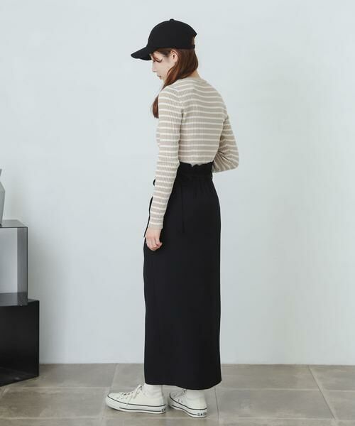 SENSE OF PLACE by URBAN RESEARCH / センスオブプレイス バイ アーバンリサーチ スカート | 『XS・TALL展開あり』カルゼハイウエストラップスカート | 詳細25