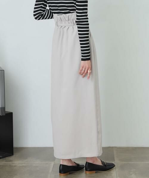 SENSE OF PLACE by URBAN RESEARCH / センスオブプレイス バイ アーバンリサーチ スカート | 『XS・TALL展開あり』カルゼハイウエストラップスカート | 詳細28