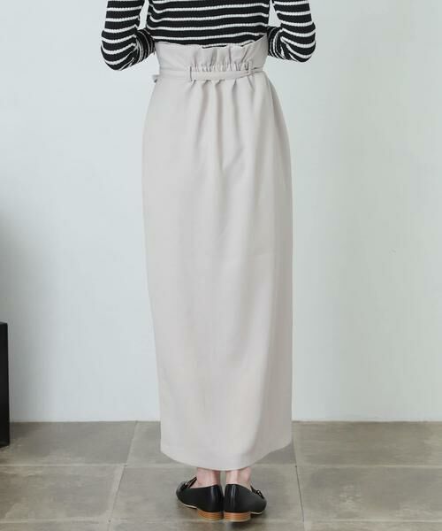 SENSE OF PLACE by URBAN RESEARCH / センスオブプレイス バイ アーバンリサーチ スカート | 『XS・TALL展開あり』カルゼハイウエストラップスカート | 詳細29