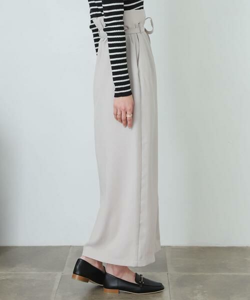 SENSE OF PLACE by URBAN RESEARCH / センスオブプレイス バイ アーバンリサーチ スカート | 『XS・TALL展開あり』カルゼハイウエストラップスカート | 詳細30