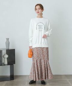 SENSE OF PLACE by URBAN RESEARCH / センスオブプレイス バイ アーバンリサーチ スカート | アートフラワーマーメイドスカート