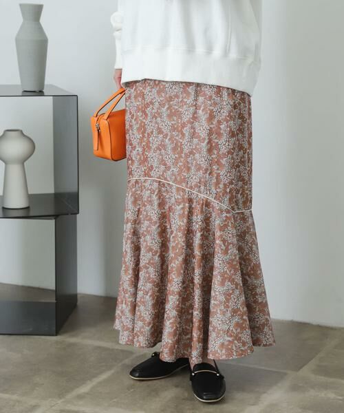 SENSE OF PLACE by URBAN RESEARCH / センスオブプレイス バイ アーバンリサーチ スカート | アートフラワーマーメイドスカート | 詳細1