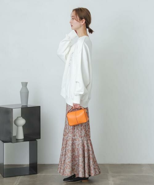 SENSE OF PLACE by URBAN RESEARCH / センスオブプレイス バイ アーバンリサーチ スカート | アートフラワーマーメイドスカート | 詳細6