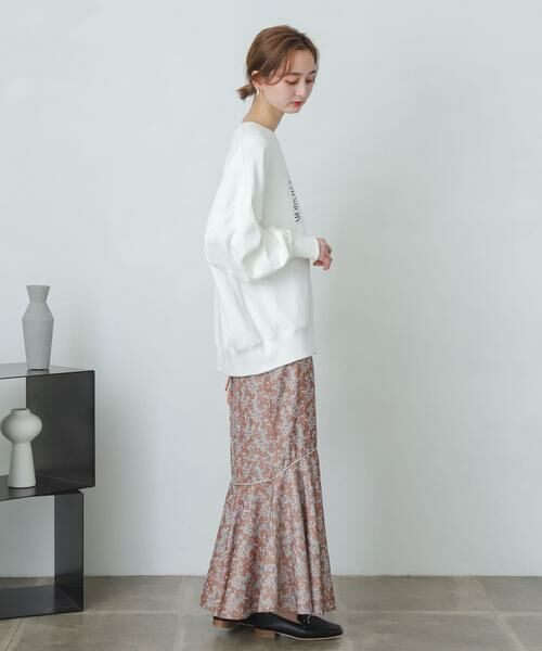 SENSE OF PLACE by URBAN RESEARCH / センスオブプレイス バイ アーバンリサーチ スカート | アートフラワーマーメイドスカート | 詳細8