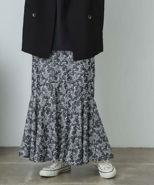 SENSE OF PLACE by URBAN RESEARCH / センスオブプレイス バイ アーバンリサーチ スカート | アートフラワーマーメイドスカート | 詳細11