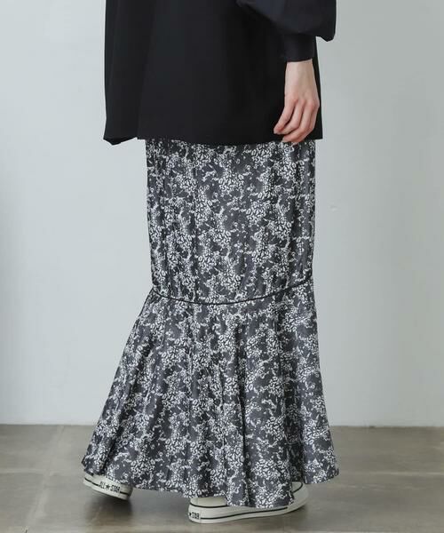 SENSE OF PLACE by URBAN RESEARCH / センスオブプレイス バイ アーバンリサーチ スカート | アートフラワーマーメイドスカート | 詳細13