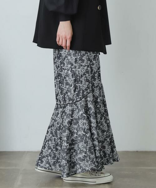 SENSE OF PLACE by URBAN RESEARCH / センスオブプレイス バイ アーバンリサーチ スカート | アートフラワーマーメイドスカート | 詳細14