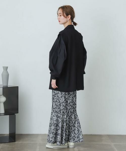 SENSE OF PLACE by URBAN RESEARCH / センスオブプレイス バイ アーバンリサーチ スカート | アートフラワーマーメイドスカート | 詳細16