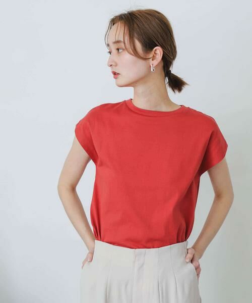 SENSE OF PLACE by URBAN RESEARCH / センスオブプレイス バイ アーバンリサーチ Tシャツ | オーガニックコットンフレンチスリーブTシャツ | 詳細2