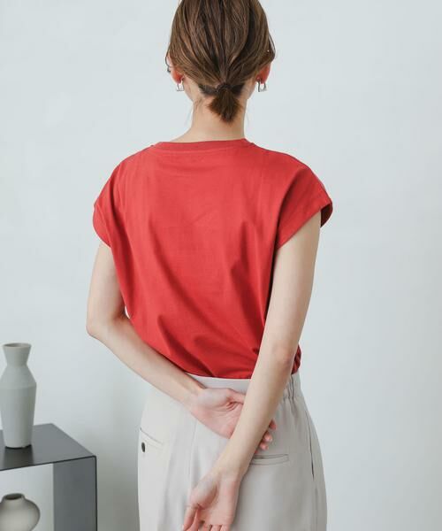 SENSE OF PLACE by URBAN RESEARCH / センスオブプレイス バイ アーバンリサーチ Tシャツ | オーガニックコットンフレンチスリーブTシャツ | 詳細5