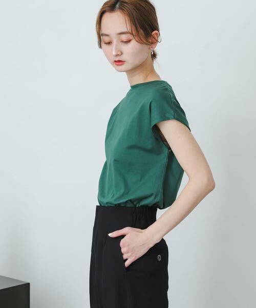 SENSE OF PLACE by URBAN RESEARCH / センスオブプレイス バイ アーバンリサーチ Tシャツ | オーガニックコットンフレンチスリーブTシャツ | 詳細7