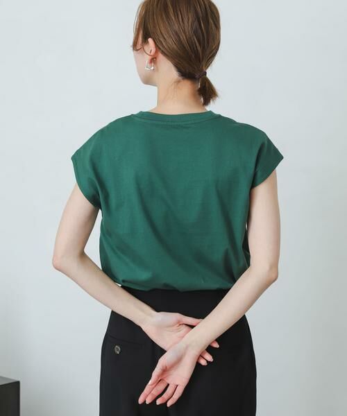 SENSE OF PLACE by URBAN RESEARCH / センスオブプレイス バイ アーバンリサーチ Tシャツ | オーガニックコットンフレンチスリーブTシャツ | 詳細8