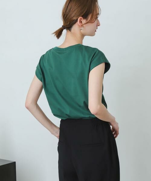 SENSE OF PLACE by URBAN RESEARCH / センスオブプレイス バイ アーバンリサーチ Tシャツ | オーガニックコットンフレンチスリーブTシャツ | 詳細9