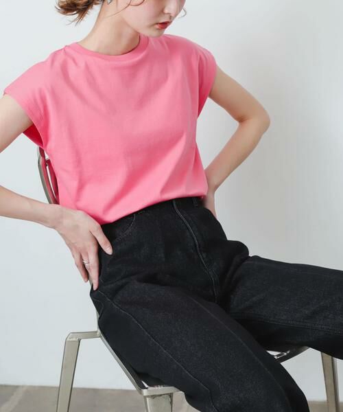 SENSE OF PLACE by URBAN RESEARCH / センスオブプレイス バイ アーバンリサーチ Tシャツ | オーガニックコットンフレンチスリーブTシャツ | 詳細14