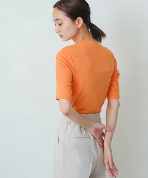 SENSE OF PLACE by URBAN RESEARCH / センスオブプレイス バイ アーバンリサーチ ニット・セーター | デコルテカットトップ | 詳細1