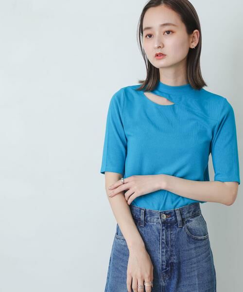 SENSE OF PLACE by URBAN RESEARCH / センスオブプレイス バイ アーバンリサーチ ニット・セーター | デコルテカットトップ | 詳細6