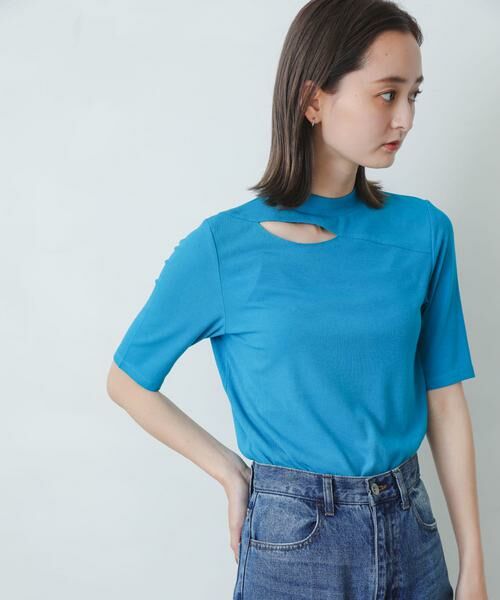 SENSE OF PLACE by URBAN RESEARCH / センスオブプレイス バイ アーバンリサーチ ニット・セーター | デコルテカットトップ | 詳細7