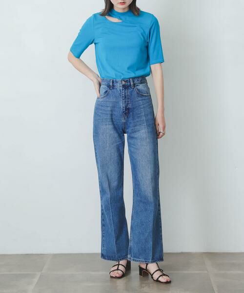 SENSE OF PLACE by URBAN RESEARCH / センスオブプレイス バイ アーバンリサーチ ニット・セーター | デコルテカットトップ | 詳細9