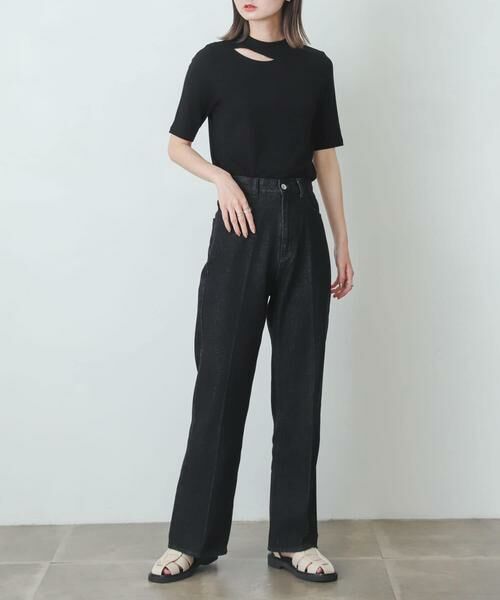 SENSE OF PLACE by URBAN RESEARCH / センスオブプレイス バイ アーバンリサーチ ニット・セーター | デコルテカットトップ | 詳細17