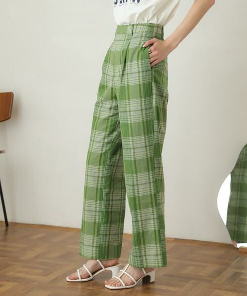 SENSE OF PLACE by URBAN RESEARCH / センスオブプレイス バイ アーバンリサーチ その他パンツ | センタープレスストレートパンツ | 詳細1