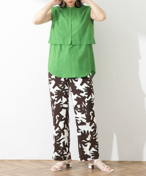 SENSE OF PLACE by URBAN RESEARCH / センスオブプレイス バイ アーバンリサーチ その他パンツ | センタープレスストレートパンツ(ブラウン系その他)