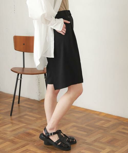 SENSE OF PLACE by URBAN RESEARCH / センスオブプレイス バイ アーバンリサーチ ショート・ハーフ・半端丈パンツ | リネンライクバミューダパンツ | 詳細20