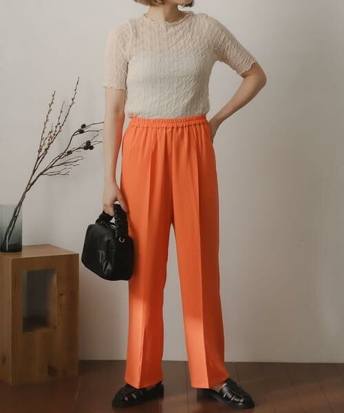 SENSE OF PLACE by URBAN RESEARCH / センスオブプレイス バイ アーバンリサーチ その他パンツ | カラーイージーパンツ | 詳細4