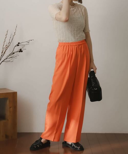 SENSE OF PLACE by URBAN RESEARCH / センスオブプレイス バイ アーバンリサーチ その他パンツ | カラーイージーパンツ | 詳細5