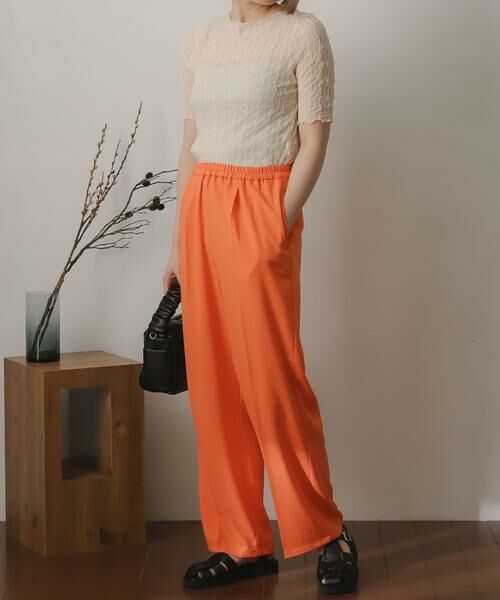 SENSE OF PLACE by URBAN RESEARCH / センスオブプレイス バイ アーバンリサーチ その他パンツ | カラーイージーパンツ | 詳細6