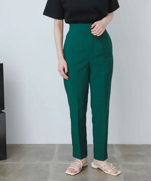 SENSE OF PLACE by URBAN RESEARCH / センスオブプレイス バイ アーバンリサーチ その他パンツ | 『XS・TALL展開あり』リネンライクハイウエストテーパードパンツ | 詳細12