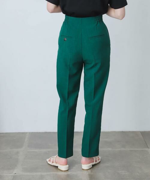 SENSE OF PLACE by URBAN RESEARCH / センスオブプレイス バイ アーバンリサーチ その他パンツ | 『XS・TALL展開あり』リネンライクハイウエストテーパードパンツ | 詳細14