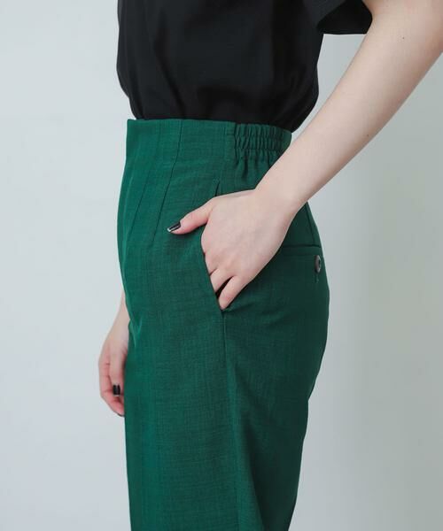 SENSE OF PLACE by URBAN RESEARCH / センスオブプレイス バイ アーバンリサーチ その他パンツ | 『XS・TALL展開あり』リネンライクハイウエストテーパードパンツ | 詳細17
