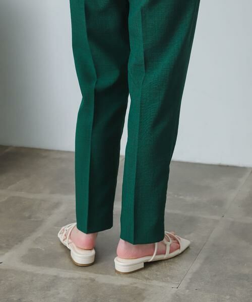 SENSE OF PLACE by URBAN RESEARCH / センスオブプレイス バイ アーバンリサーチ その他パンツ | 『XS・TALL展開あり』リネンライクハイウエストテーパードパンツ | 詳細20