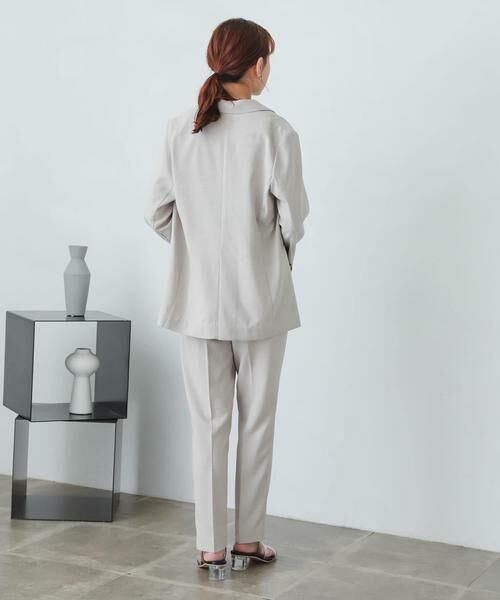 SENSE OF PLACE by URBAN RESEARCH / センスオブプレイス バイ アーバンリサーチ その他パンツ | 『XS・TALL展開あり』リネンライクハイウエストテーパードパンツ | 詳細8